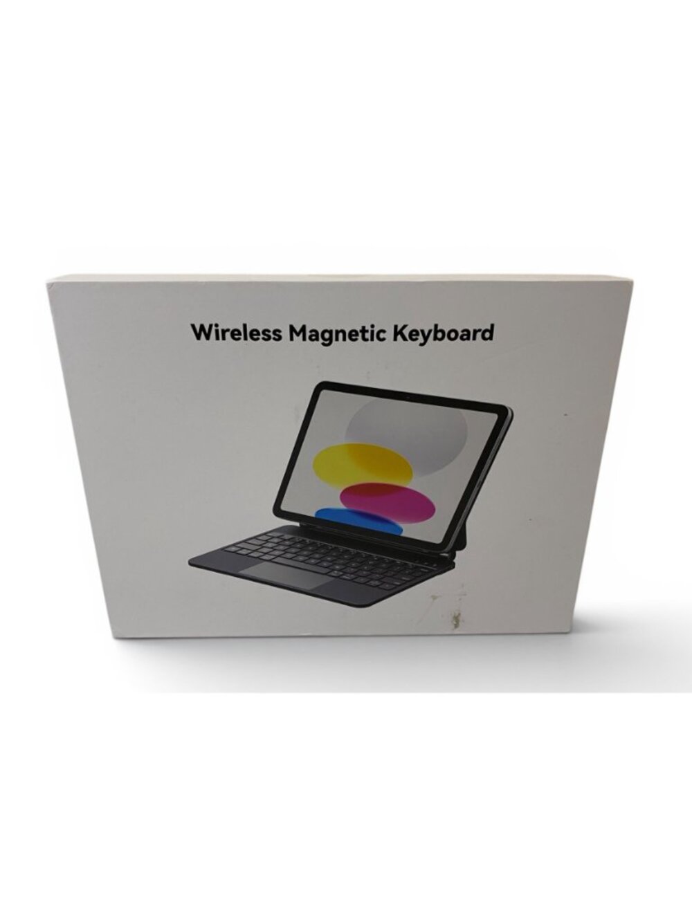 Red Bluetooth Keyboard Case for iPad 9.7 10.2 Tablet Trackpad - Picture 3 of 9